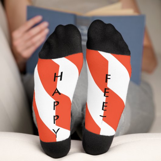 Happy Feet Candy Cane Socks Socken (Unterseite)