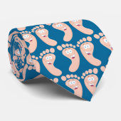 Happy Feet Krawatte (Gerollt)