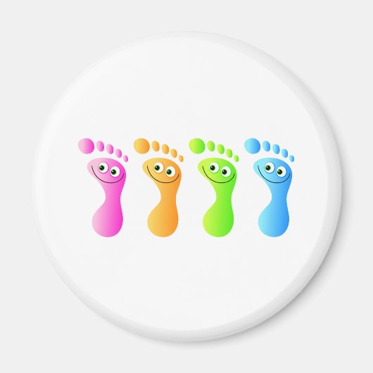 Happy Feet Magnet (Vorne)