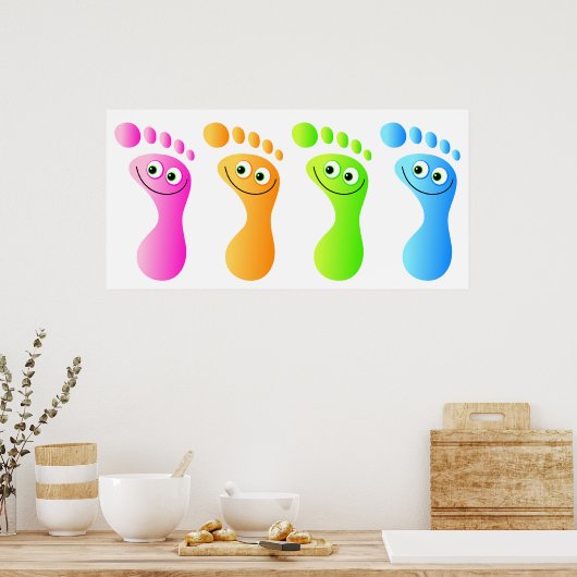 Happy Feet Poster (Küche)