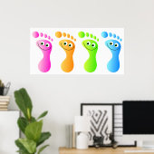 Happy Feet Poster (Heimbüro)