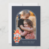 HAPPY FERIEN NUTCRACKER Fügen Sie Ihr Foto hinzu (Vorderseite)