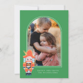 HAPPY FERIEN NUTCRACKER Fügen Sie Ihr Foto hinzu (Vorderseite)