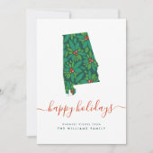 HAPPY FERIEN Warme Wünsche aus Alabama (Vorderseite)