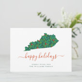 HAPPY FERIEN Warme Wünsche von Kentucky (Stehend Vorderseite)