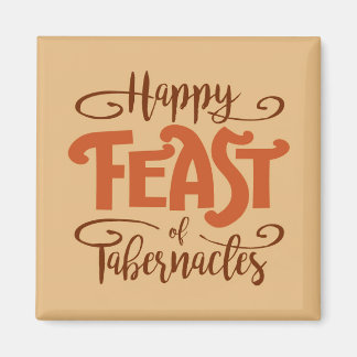 Happy Fest Tabernacles Magnet