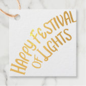 Happy Festival of Lights Geschenkanhänger (Vorderseite)