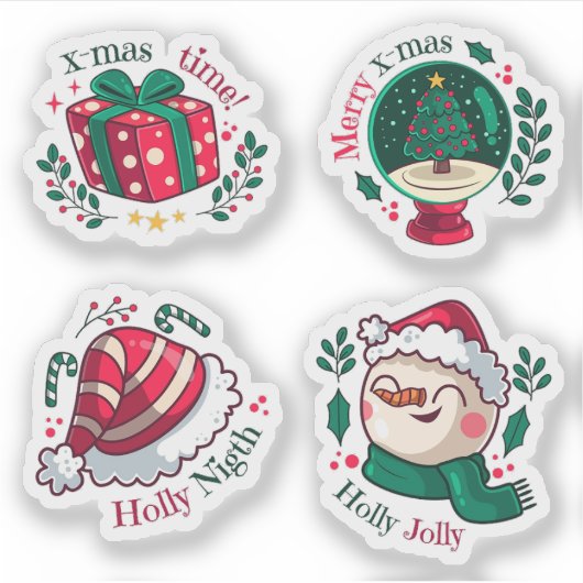 Happy festive sticker collection (Vorderseite)