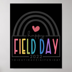 Happy Field Day 2022 Regenbogenspass Tagesausflüge Poster