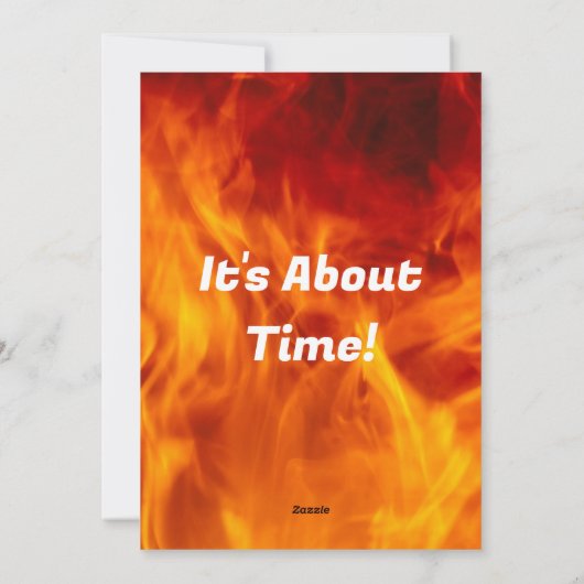 Happy Final Scheidung Feiertagskarte (Rückseite)