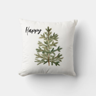 Happy Fir Tree Kissen