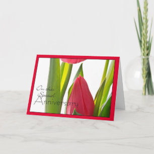 Happy First Anniversary Karte