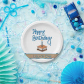 Happy First Birthday S’more Pappteller (Party)
