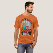 Happy first day of fall Oversized 3 T-Shirt (Vorne ganz)