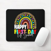 Happy First Day of School for T Mousepad (Mit Mouse)