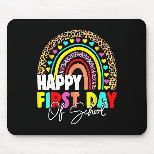 Happy First Day of School for T Mousepad (Vorne)