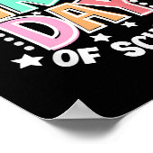 Happy First Day Of School Retro Groovy Back To Sch Poster (Ecke)