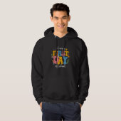 Happy First Day Of School Teacher Kids Groovy Back Hoodie (Vorne ganz)
