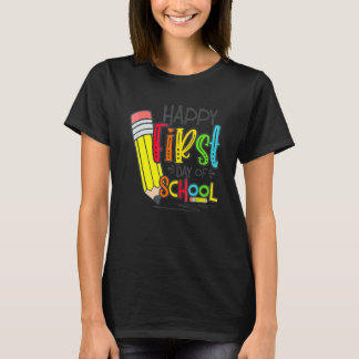 Happy First Day Of School Teacher & Student T-Shirt