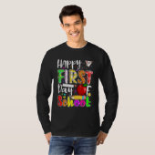 Happy First Day Of School Teachers Students Back T T-Shirt (Vorne ganz)