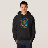 Happy First Day Of School Tie Dye Back To School Hoodie (Vorne ganz)