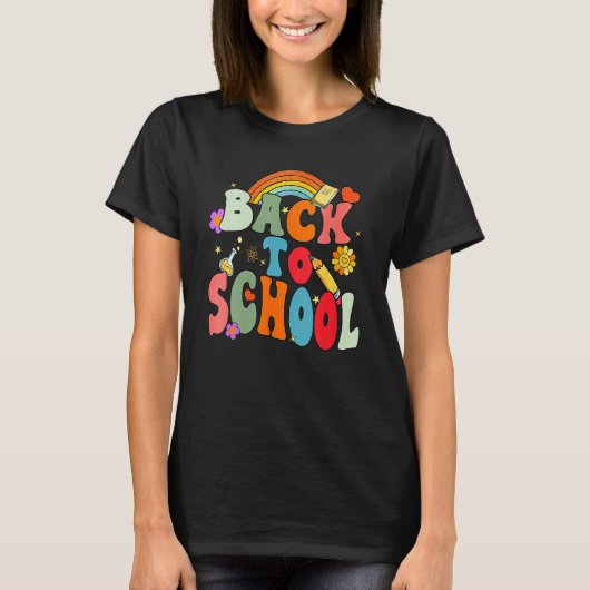 Happy First Day Of School Welcome Back To School S T-Shirt (Vorderseite)