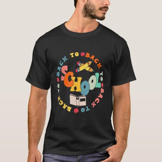 Happy First Day Of School Welcome Back To School S T-Shirt (Vorderseite)
