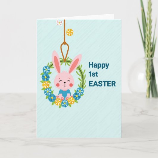 Happy First Easter Day Card Karte (Vorderseite)