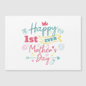 Happy First Ever Mütter Day for Daughter Magnetkarte (Vorderseite)