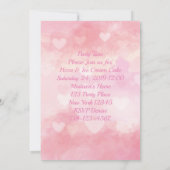 Happy First Geburtstag Einladung (Rückseite)