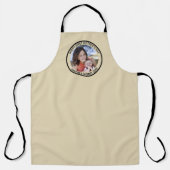 Happy First Mother Day Custom Foto & Text Schürze (Vorderseite)