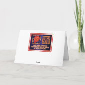 Happy First Mother's Day Card Dankeskarte (Rückseite)