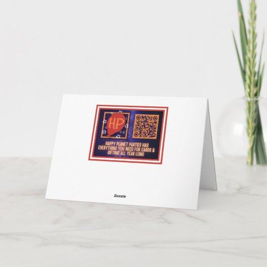 Happy First Mother's Day Card Dankeskarte (Rückseite)