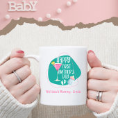 Happy First Mother's Day Niedlich Elegant Kaffeetasse