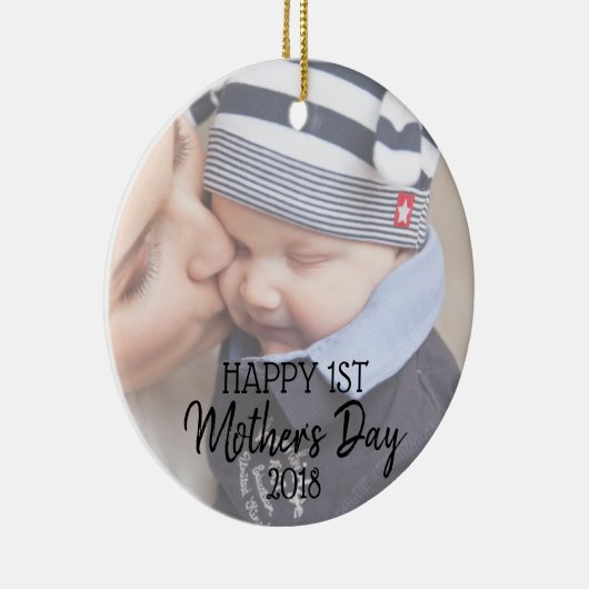 Happy First Mother's Day Ornament (Rechts)