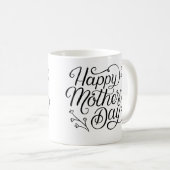 Happy First Mother's Day Tasse (VorderseiteRechts)