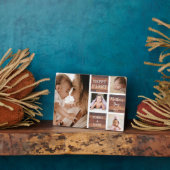 Happy First Mother's Day Wood 4 Foto Collage Fotoplatte (Seite)