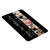 Happy First Mthers Day als Oma 5 FotoCollage Magnet (Rechte Seite)