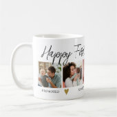 Happy First Mthers Day Oma 5 FotoCollage Kaffeetasse (Links)