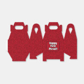 Happy First Period Party Niedlich Red Tampon Pad Geschenkschachtel (Ungefaltet)