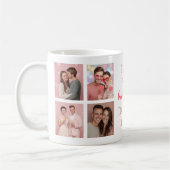 Happy First Valentine's Day Mug | Couple Photos Kaffeetasse (Links)