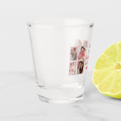 Happy First Valentine's Day Shot Glass Schnapsglas (Links)