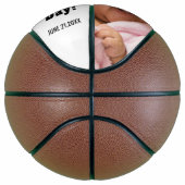 Happy First Vatertag Custom Foto Basketball (Rechts)