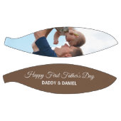 Happy First Vatertag Custom Foto & Text Basketball (Panele)