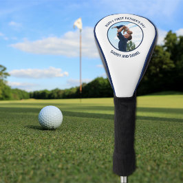 Happy First Vatertag Custom Foto & Text Golf Headcover