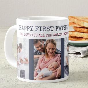 Happy First Vathers Day 4 Foto Jumbo-Tasse