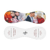 Happy First Vathers Day Custom Foto & Message Baseball (Paneele)