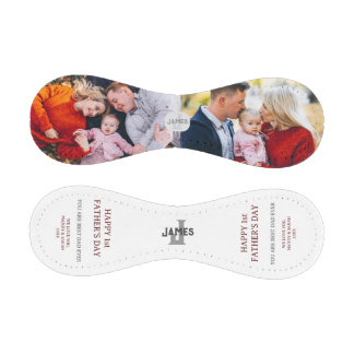 Happy First Vathers Day Custom Foto & Message Baseball