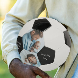 Happy First Vathers Day Daddy 2 Foto Personalisier Fußball