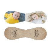 Happy First Vathers Day Personalisiert One of a Ki Baseball (Paneele)